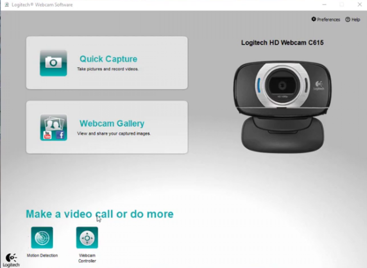 logitech quickcam drivers windows 10