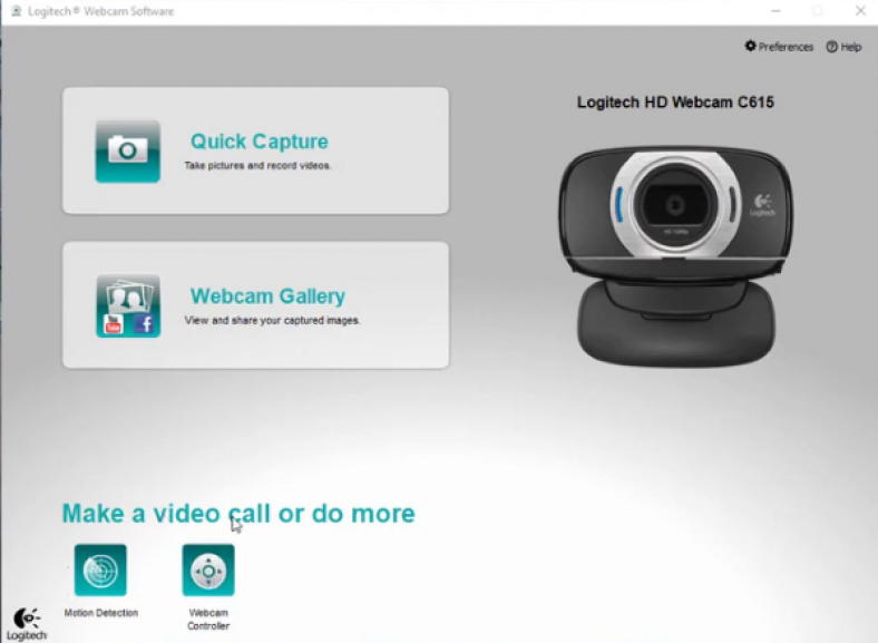 logitech webcam driver location windows 10
